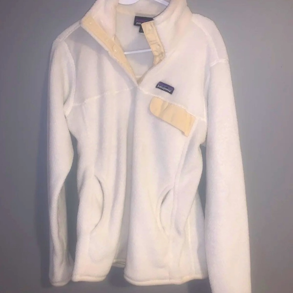 Cream fleece Patagonia